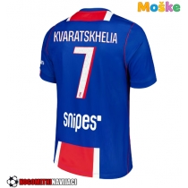Moške Nogometnih dresov Paris Saint-Germain Khvicha Kvaratskhelia #7 Domači 2026-27 Kratki rokavi